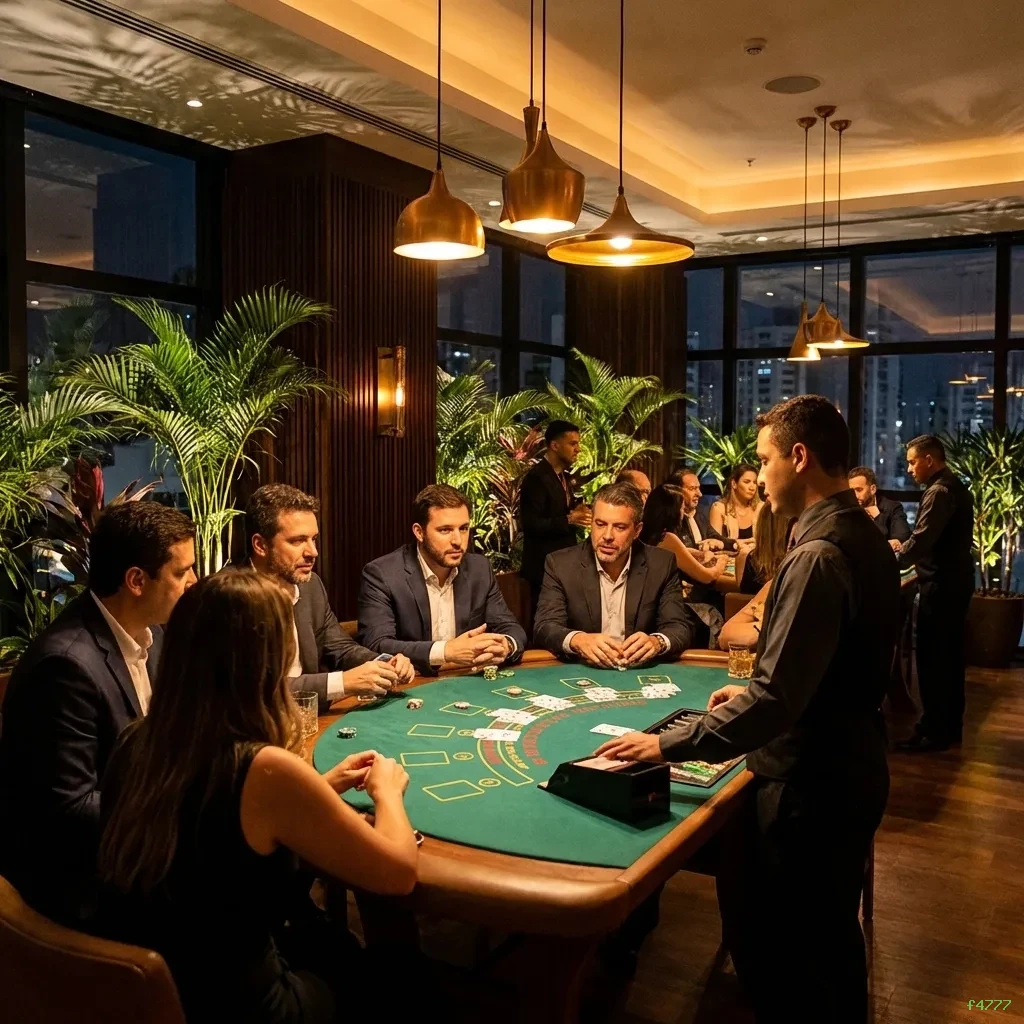 Cassino ao vivo da f4777 com dealers reais